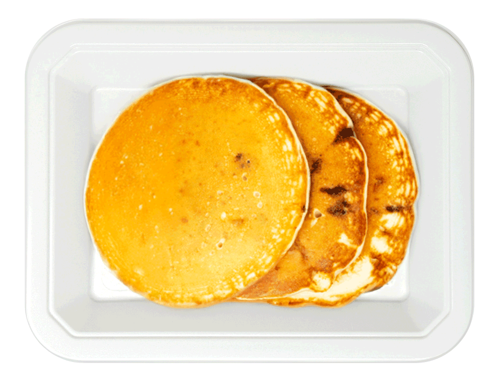 Double Chocolate Chip Protein Pancakes
