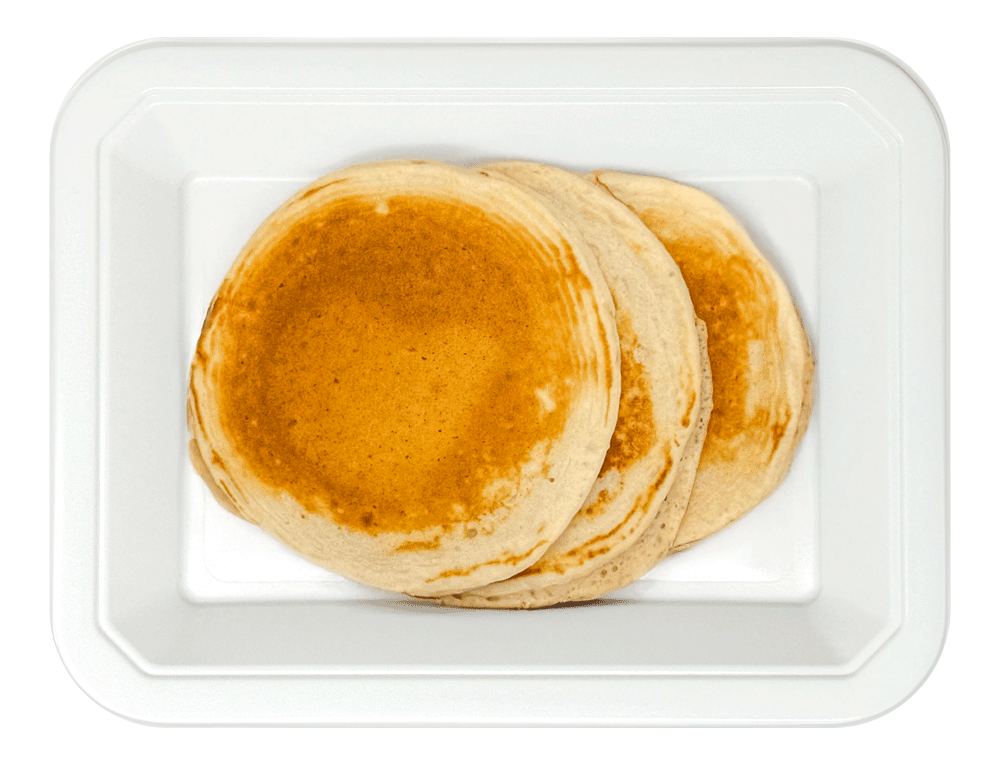 Lemon Cheesecake Protein Pancakes