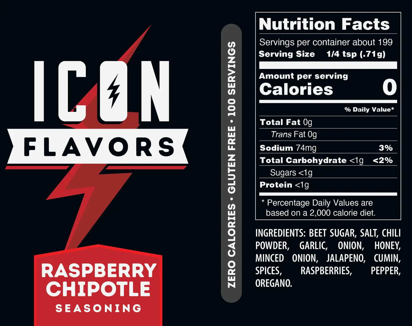 Raspberry Chipotle Seasoning