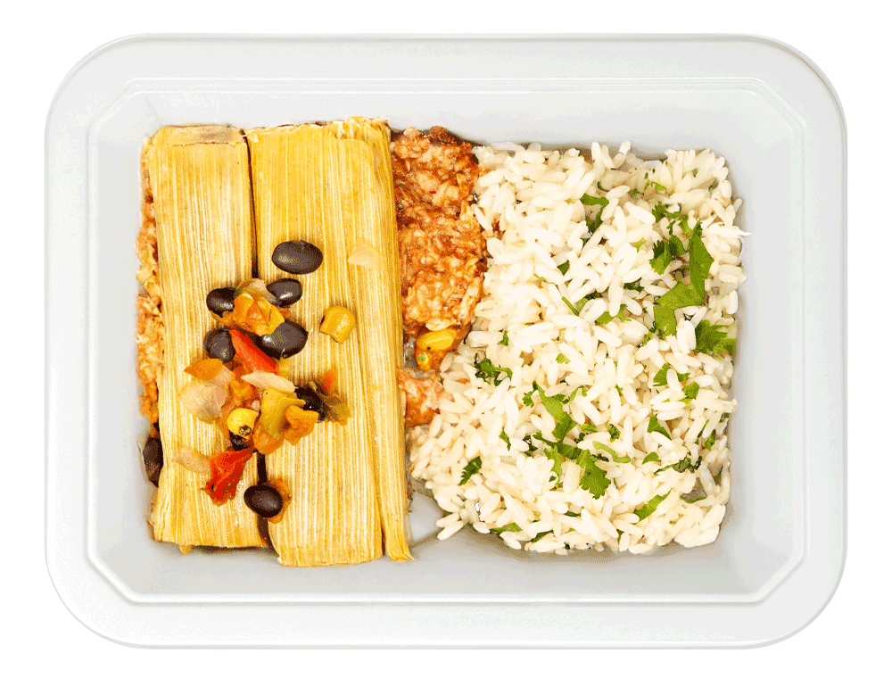 Chicken Tamale Platter