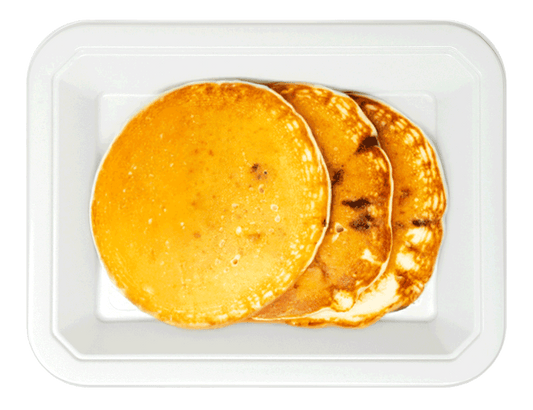 Double Chocolate Chip Protein Pancakes