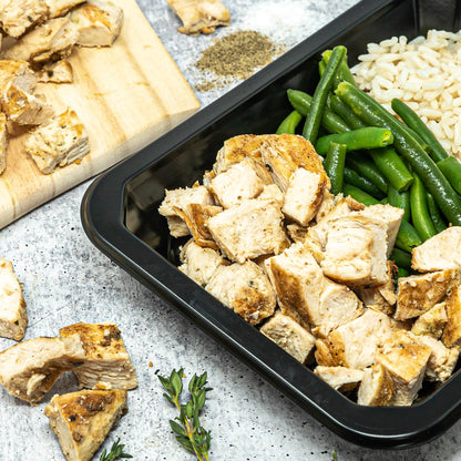 Diced Chicken, Rice & Green Beans