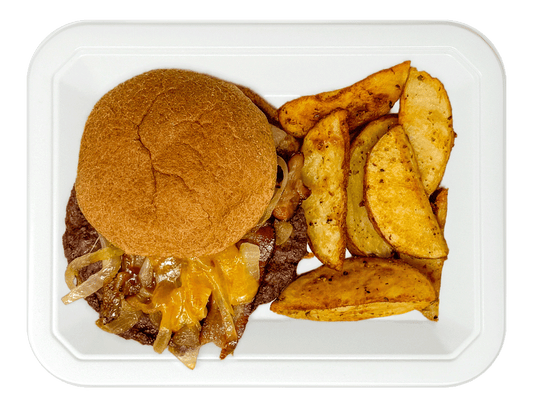 Bistro Burger w/ Roasted Potatoes