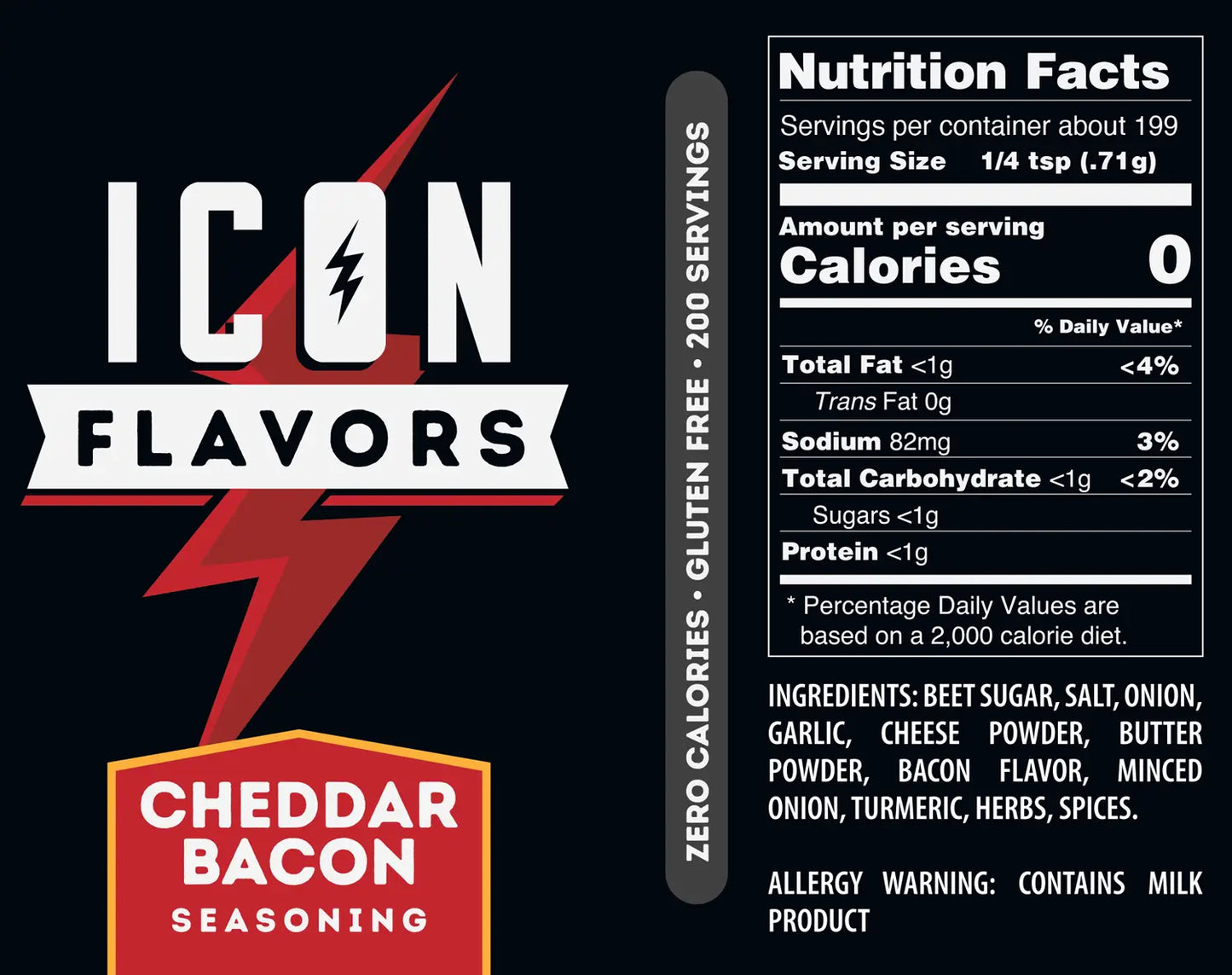 Cheddar Bacon Seasoning